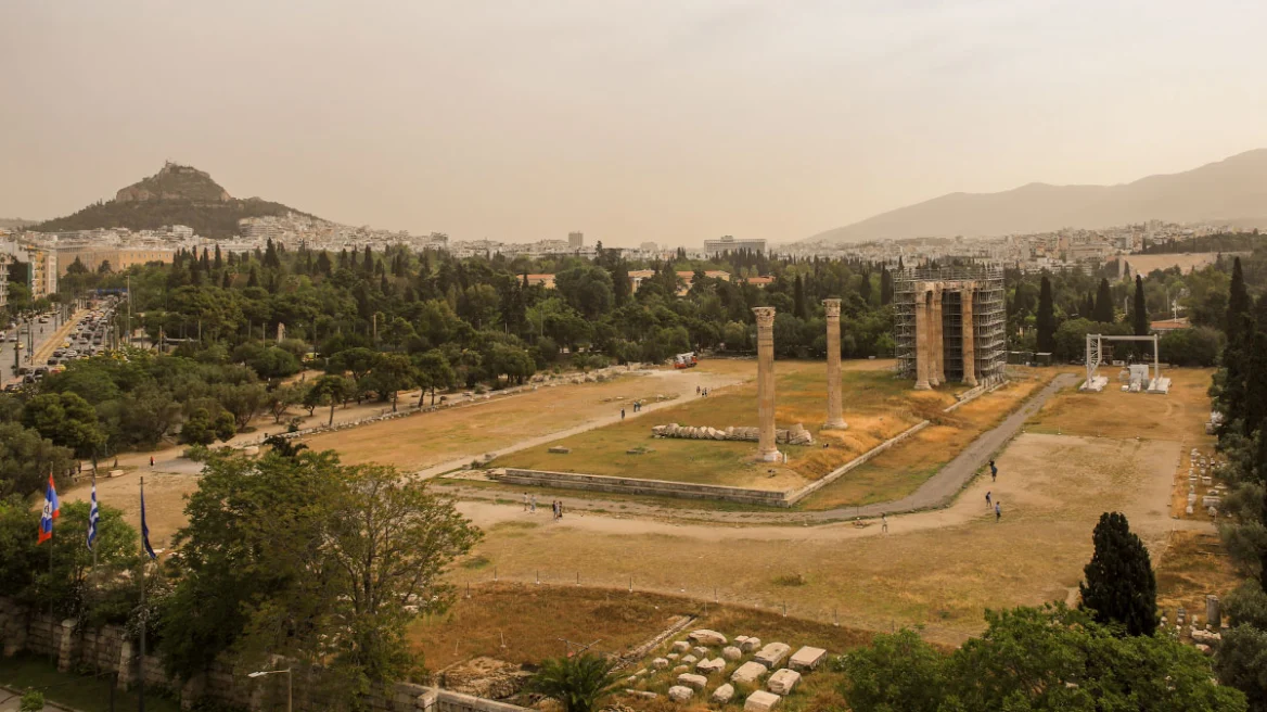 Καιρός: Θα μας… πνίξει και σήμερα η αφρικανική σκόνη - Νέα άνοδο θα σημειώσει η θερμοκρασία