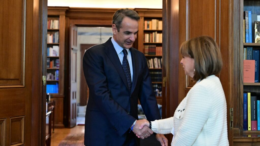 Μητσοτάκης σε Σακελλαροπούλου: Αχρείαστη η μετατροπή της «Μονής της Χώρας» σε τζαμί - Θα το θέσω στον Ερντογάν