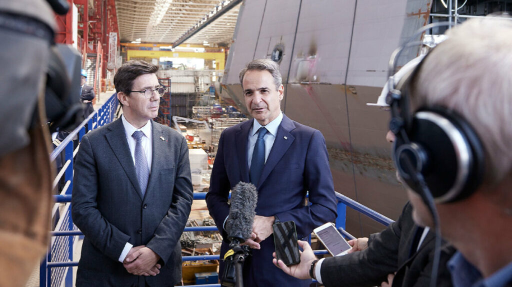 Μητσοτάκης για φρεγάτες Belh@rra: Η σημαντικότερη αναβάθμιση του Πολεμικού μας Ναυτικού τις τελευταίες δεκαετίες