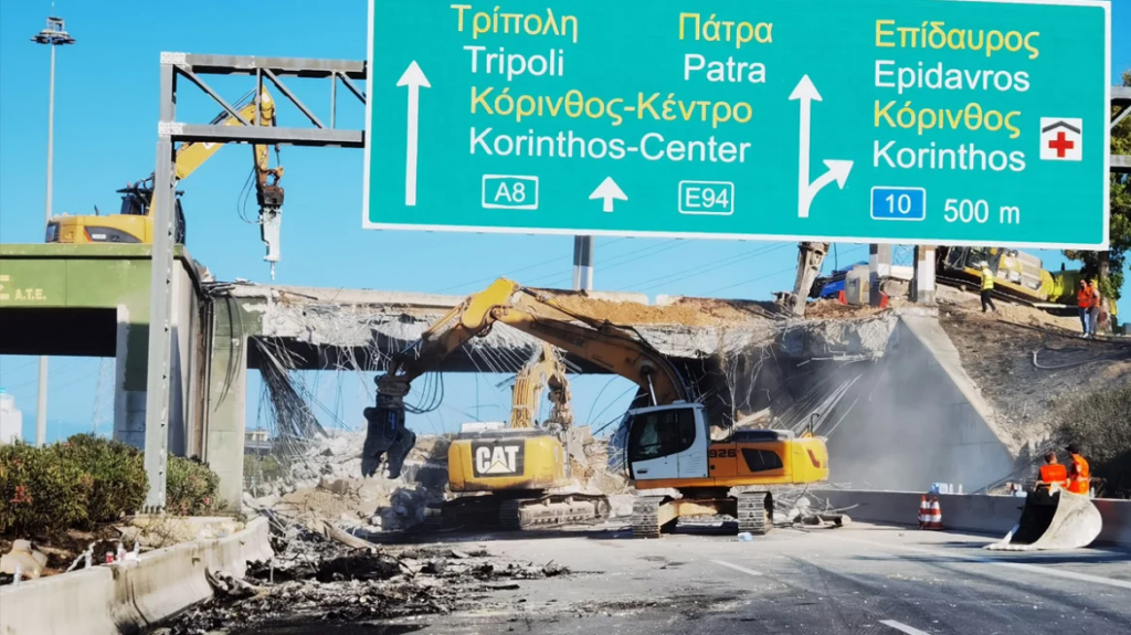 Ισθμός: Σε σκασμένο λάστιχο απέδωσε ο οδηγός του βυτιοφόρου το ατύχημα