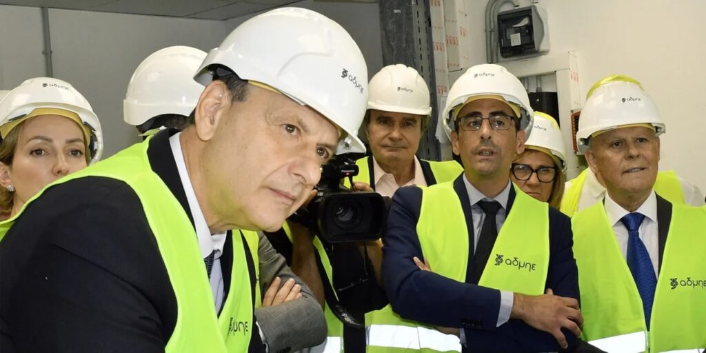 ΑΔΜΗΕ: Εγκαινιάστηκε το Κέντρο Υπερυψηλής Τάσης Κορίνθου