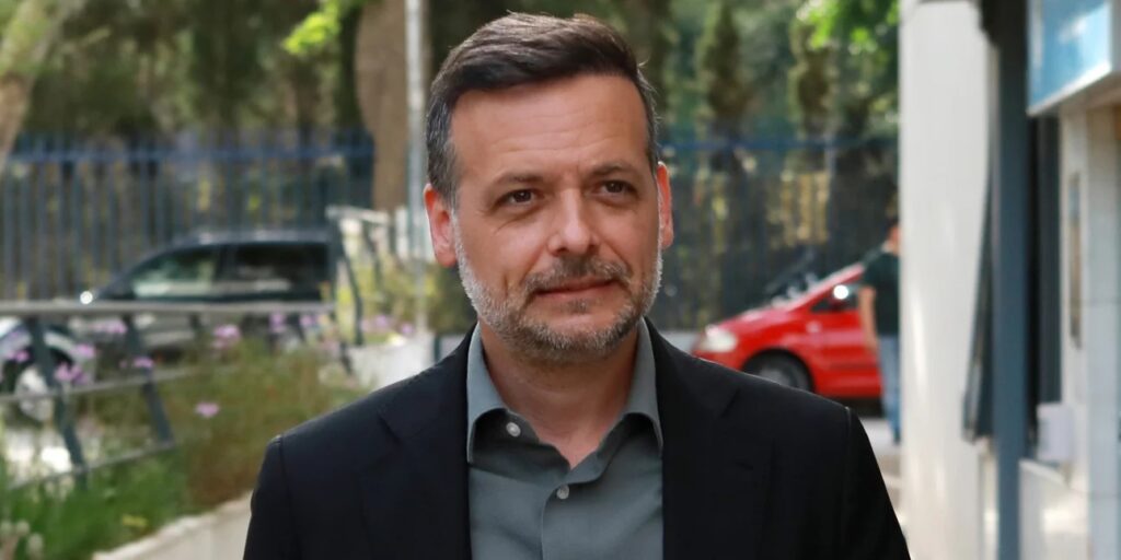 Ο υποψήφιος πρόεδρος του ΠΑΣΟΚ Χάρης Δούκας