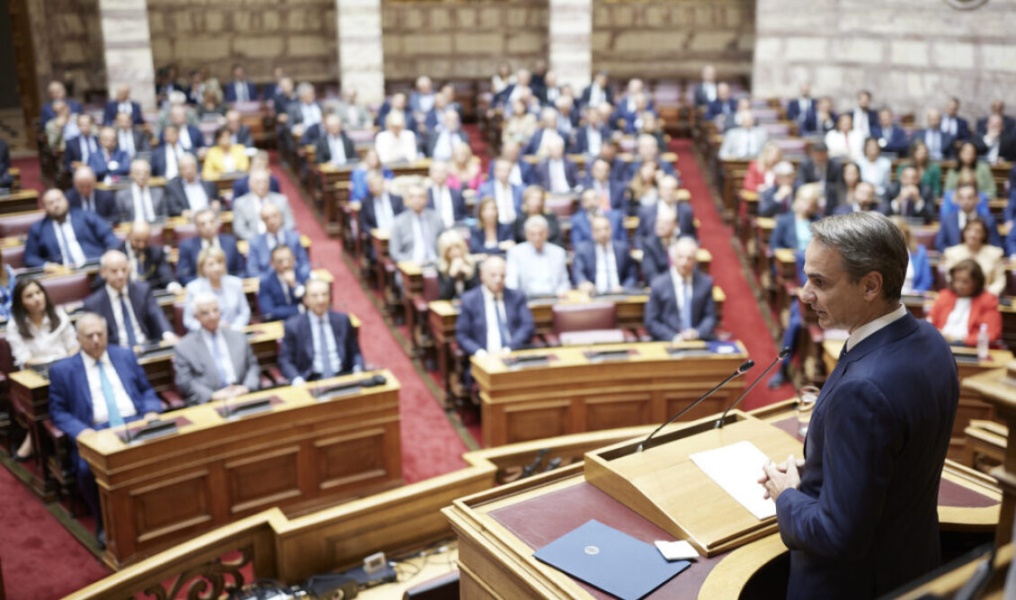 Κυριάκος Μητσοτάκης στην Κ.Ο. : Λέμε όχι σε αυτούς που θέλουν μια μικρή και φοβική ΝΔ
