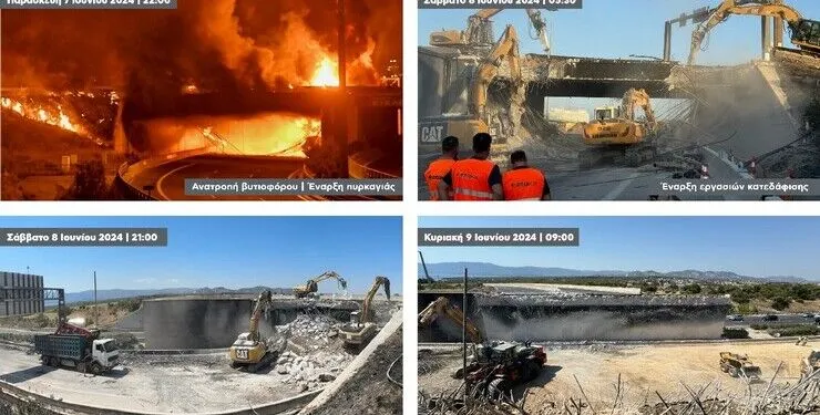 Η Intrakat “τρέχει” τις εργασίες στη γέφυρα που καρταστράφηκε
