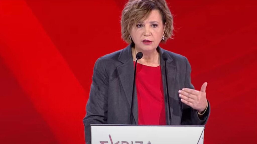 Γεροβασίλη: Αιχμές προς Κασσελάκη για ζητήματα ηγεσίας και ΑΥΓΗ