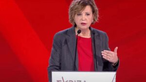 Γεροβασίλη: Αιχμές προς Κασσελάκη για ζητήματα ηγεσίας και ΑΥΓΗ