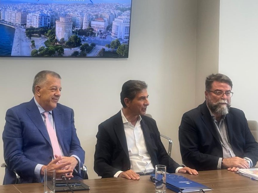 Στη Θεσσαλονίκη οι Υφυπουργοί Υποδομών και Μεταφορών, Βασίλης Οικονόμου και Νίκος Ταχιάος, για τον συντονισμό των δημόσιων συγκοινωνιακών φορέων ενόψει της λειτουργίας του Μετρό