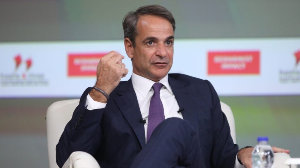 Live η συζήτηση Μητσοτάκη-Λέτα στο συνέδριο «Economist Government Roundtable»