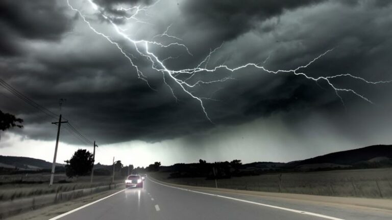 . Εάν απειλείστε από μια καταιγίδα, λάβετε άμεσα μέτρα προστασίας
