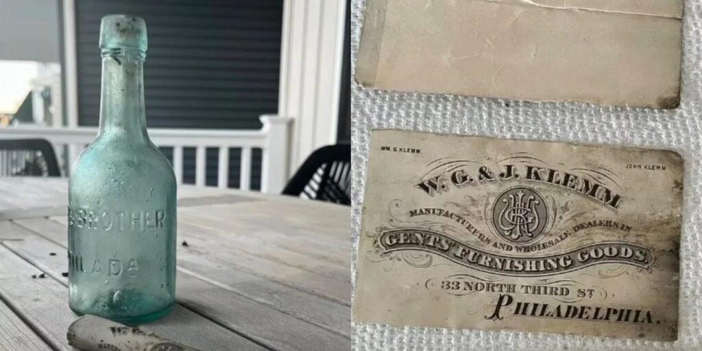 Περπατούσε στην ακτή και βρήκε ένα μπουκάλι με μήνυμα, ίσως και του 1876 -Ψάχνει να βρει την ιστορία του