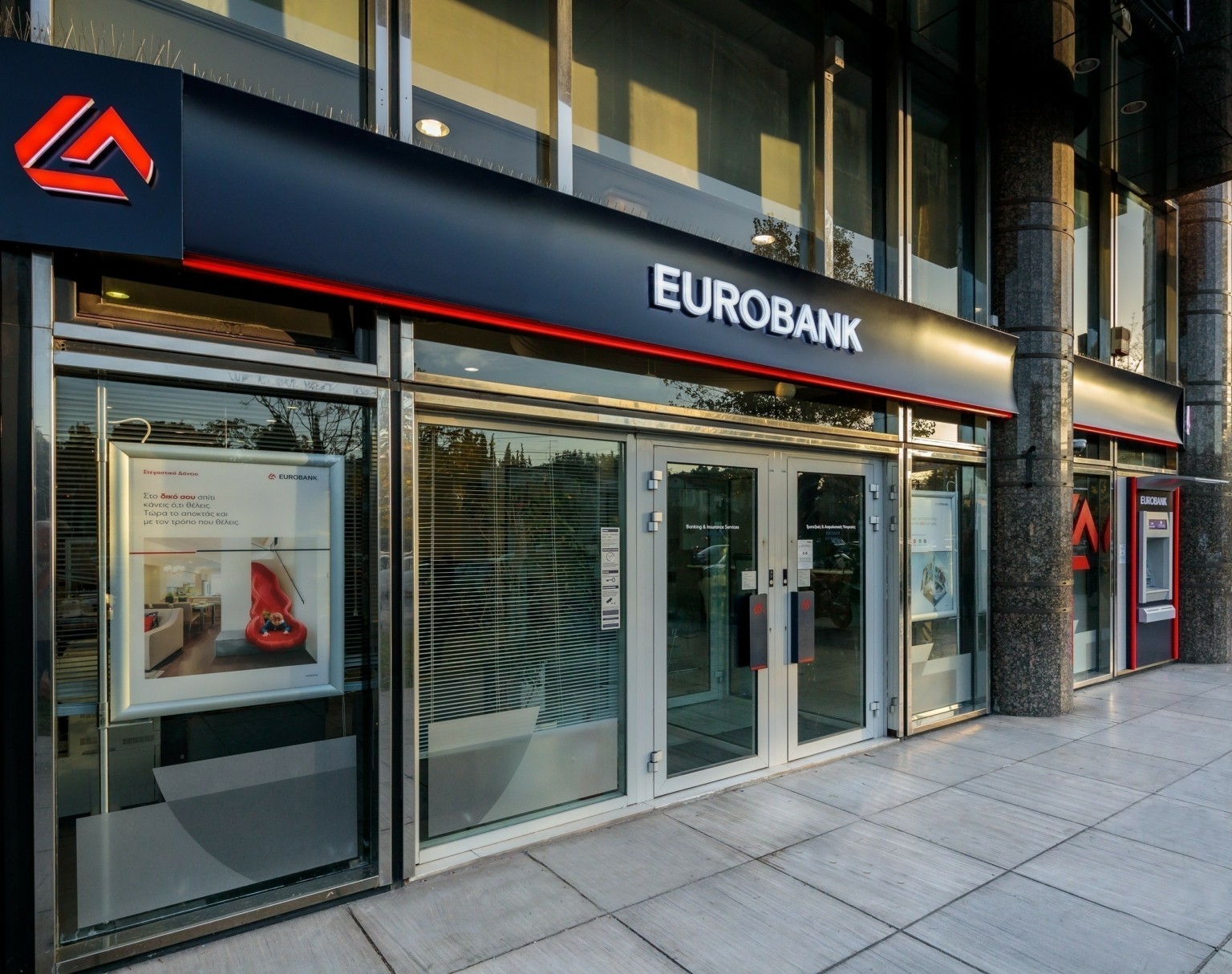 Στα 721 εκατ. ευρώ τα κέρδη της Eurobank το α’ εξάμηνο
