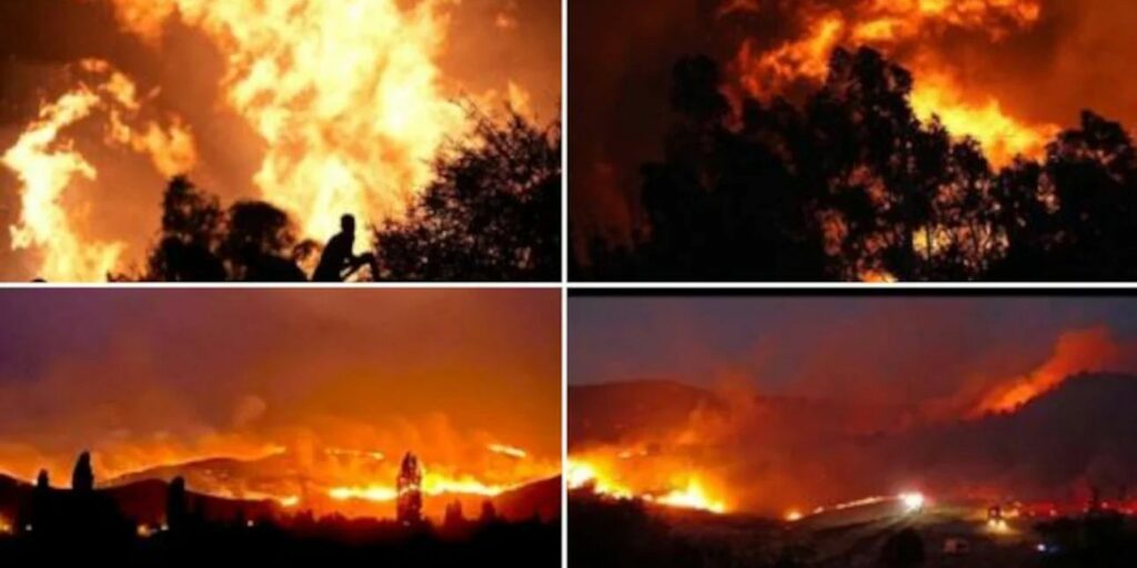 Φωτιά στη Σμύρνη