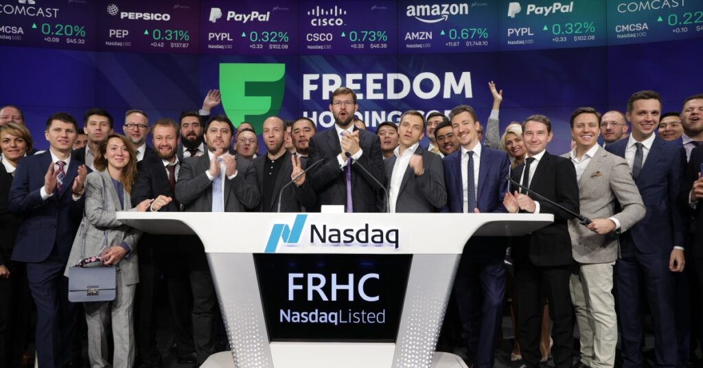 Freedom Holding: Στα $6 δισ. η κεφαλαιοποίησή της 5 χρόνια μετά την είσοδο στο Nasdaq