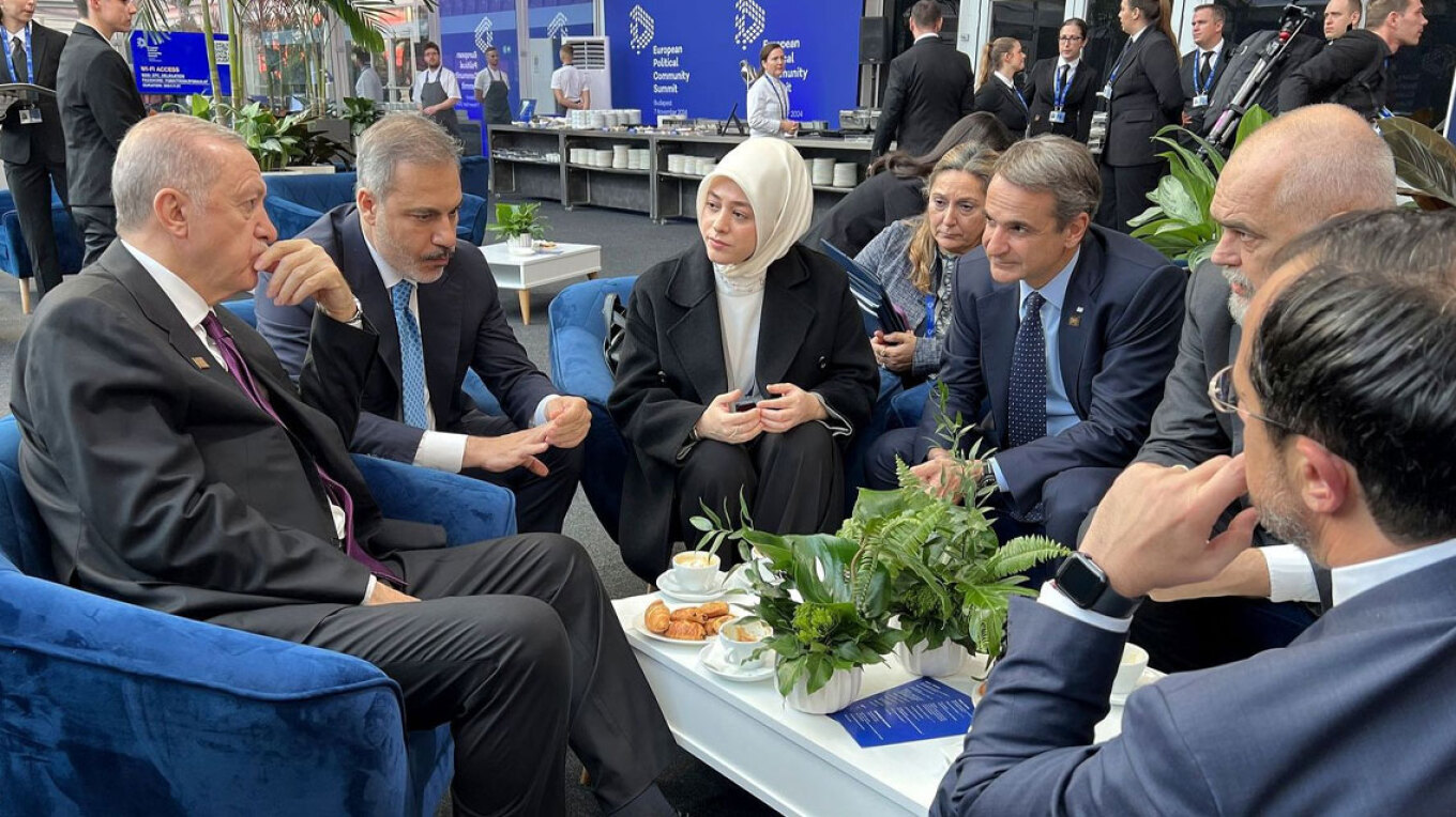 Βουδαπέστη: Συνάντηση Μητσοτάκη, Ερντογάν, Χριστουδουλίδη και Ράμα