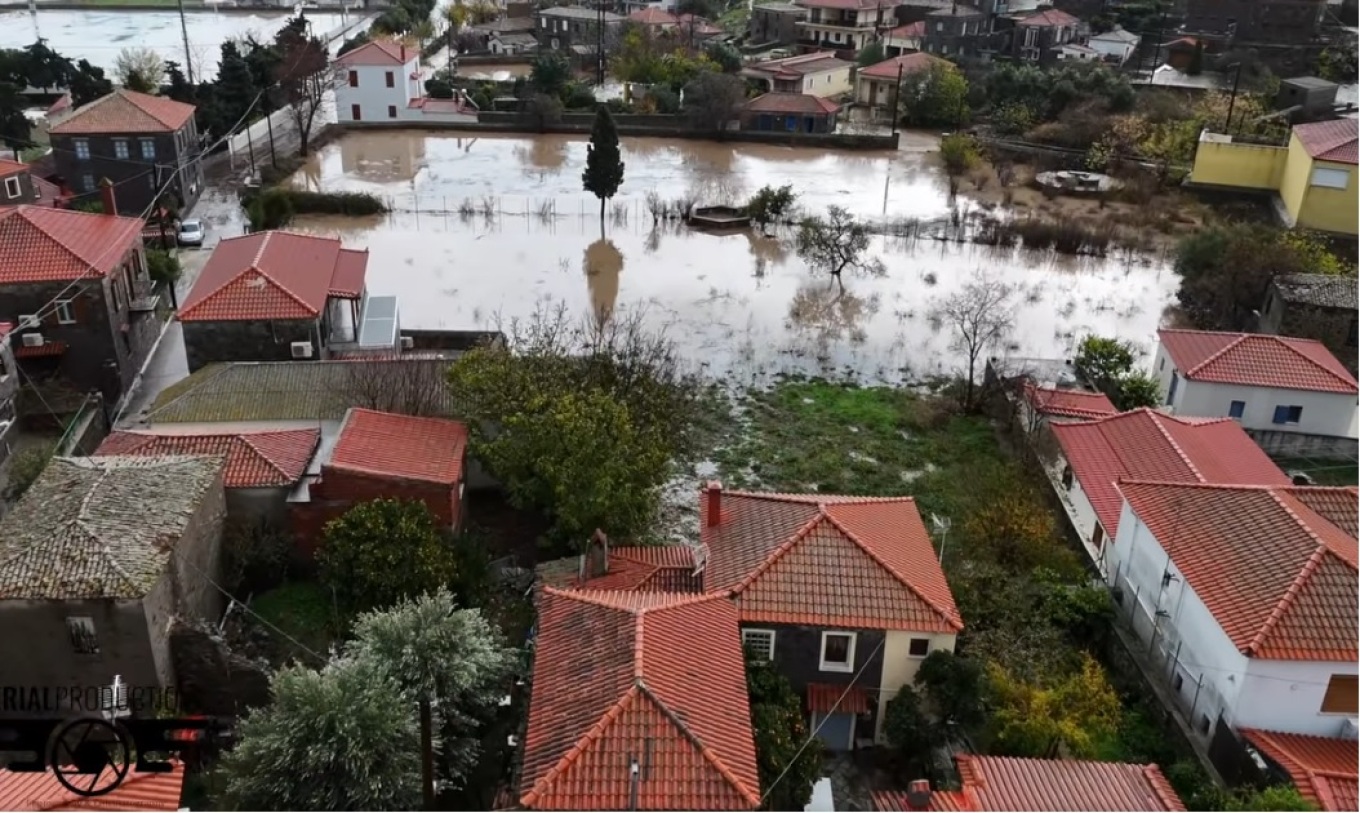 Λήμνος: Ξεκινούν οι αυτοψίες σε σπίτια που υπέστησαν ζημιές από την κακοκαιρία Bora