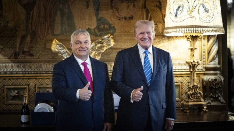 Orbán Viktor Donald Trumppal tárgyalt a béke lehetőségeiről