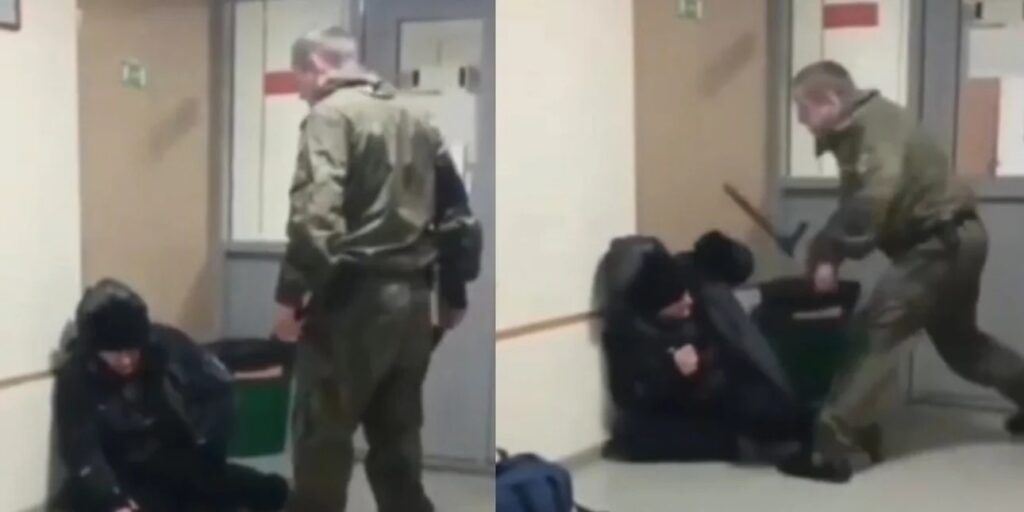 Τρομακτικό βίντεο δείχνει Ρώσους στρατονόμους να βασανίζουν στρατιώτες για να πάνε πίσω στο μέτωπο -Σκληρές εικόνες