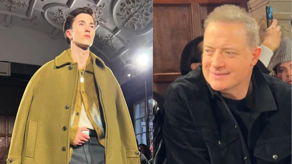 Μπρένταν Φρέιζερ: Ο γιος του περπάτησε στην Εβδομάδα Μόδας Νέας Υόρκης - Η αντίδραση του ηθοποιού