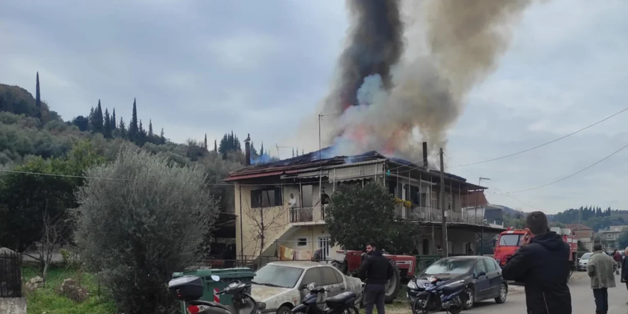 Απανθρακωμένη βρέθηκε γυναίκα σπίτι της στην Αιτωλοακαρνανία