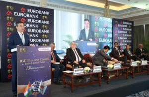 Eurobank: Επιχειρηματικό Συμβούλιο Ινδίας - Ελλάδας - Κύπρου στη Βομβάη