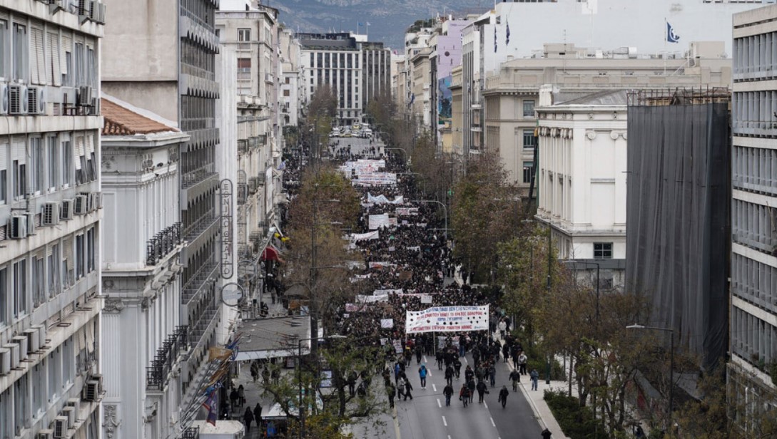 Τέμπη: Συνελήφθη 50χρονος για αναρτήσεις που προτρέπουν σε βιαιοπραγίες τη μέρα των συγκεντρώσεων