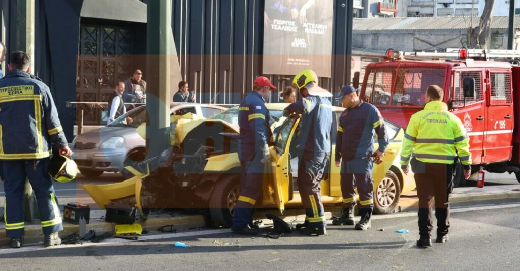 Τροχαίο στην Πειραιώς: Κατέληξε η επιβάτιδα του ταξί που είχε τραυματιστεί