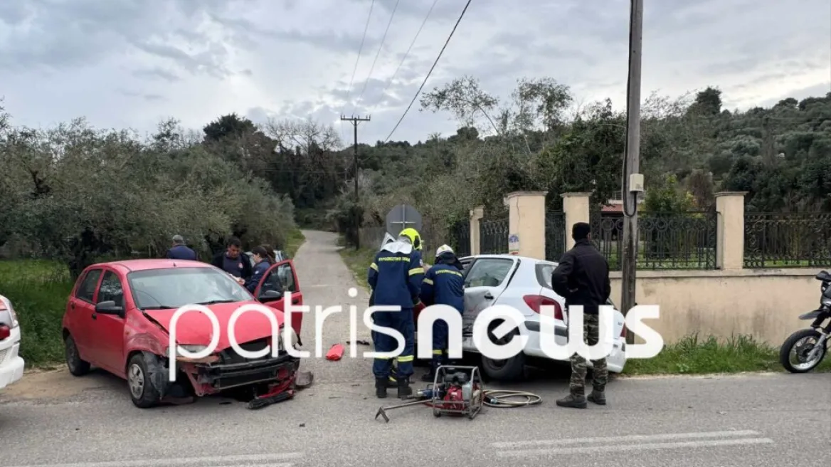 Πύργος: Τροχαίο με με τρεις τραυματίες