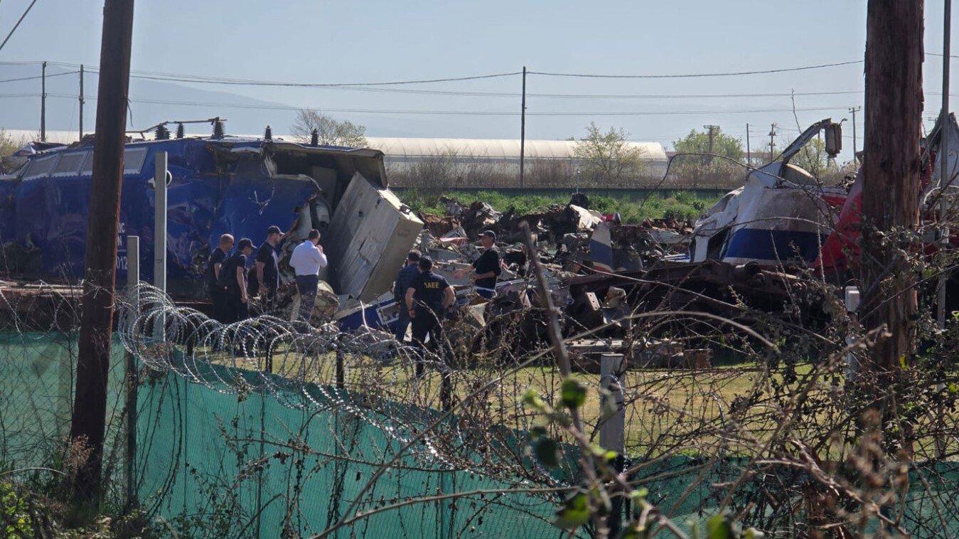 Τέμπη: Συνεχίζονται οι έρευνες στο Κουλούρι - Δείγματα από την εμπορική αμαξοστοιχία πήρε ο μεταλλουργός