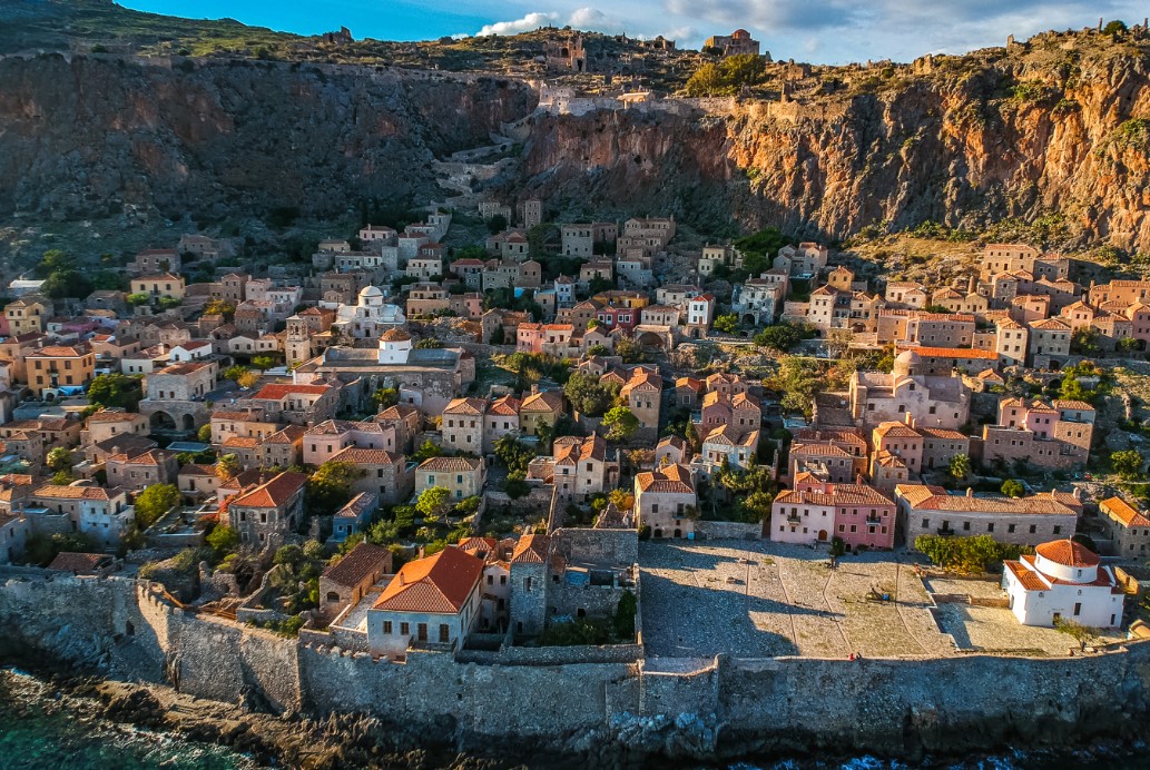 Κάστρο Μονεμβασιάς: Στα επτά πιο απειλούμενα μνημεία πολιτιστικής κληρονομιάς στην Ευρώπη για το 2025