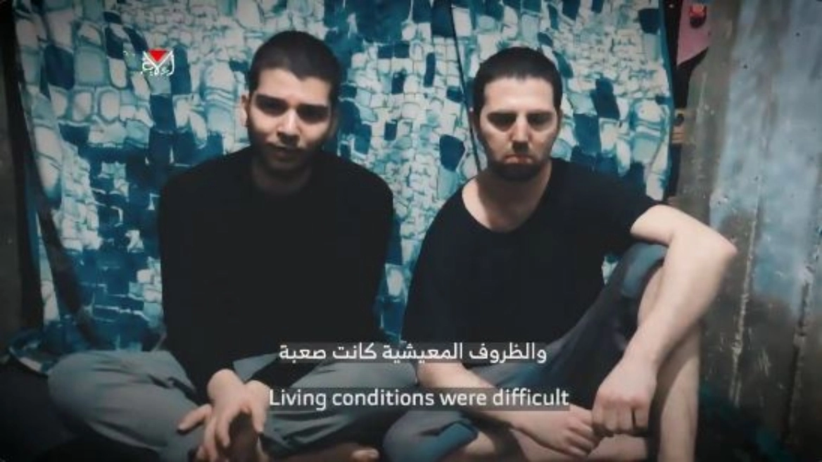 Hamas releases a video of two Israeli hostages. "Time is running out." pic.twitter.com/dBnjvH2cNT— Clash Report (@clashreport) March 24, 2025