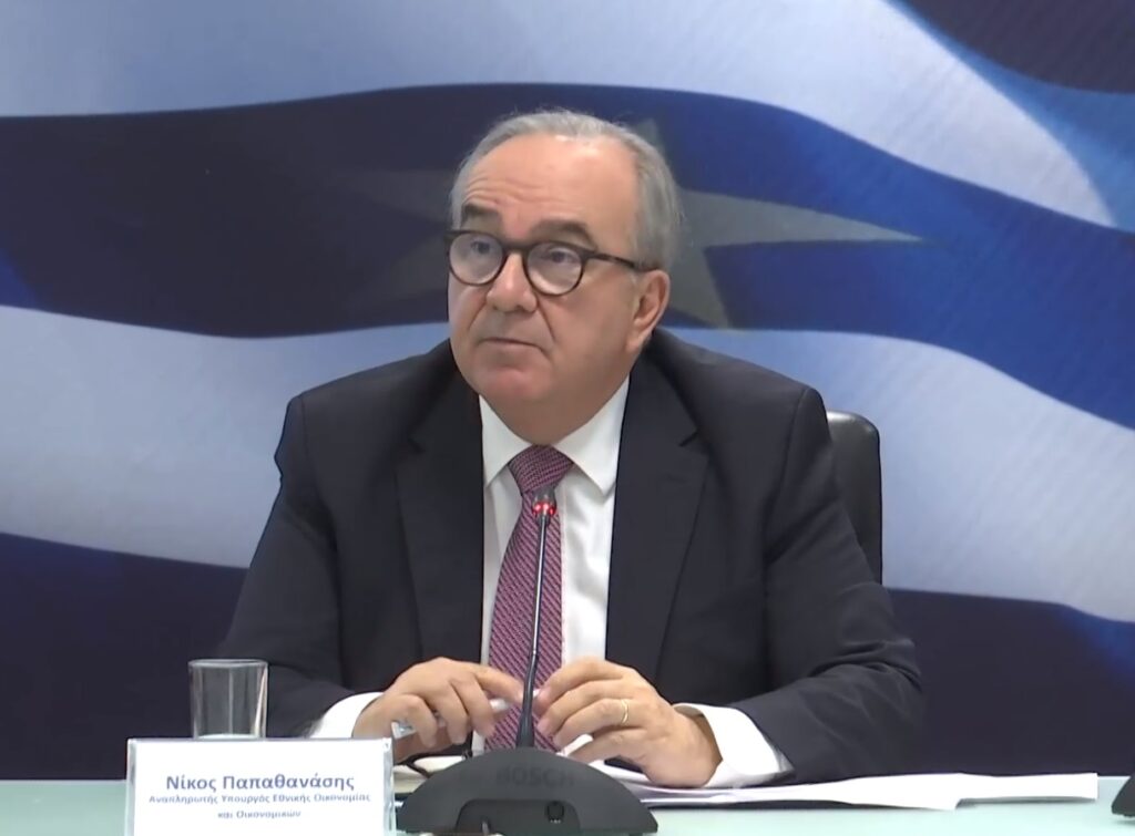 Νίκος Παπαθανάσης: Η συνοχή της Ευρώπης είναι προϋπόθεση για την ανταγωνιστικότητά της