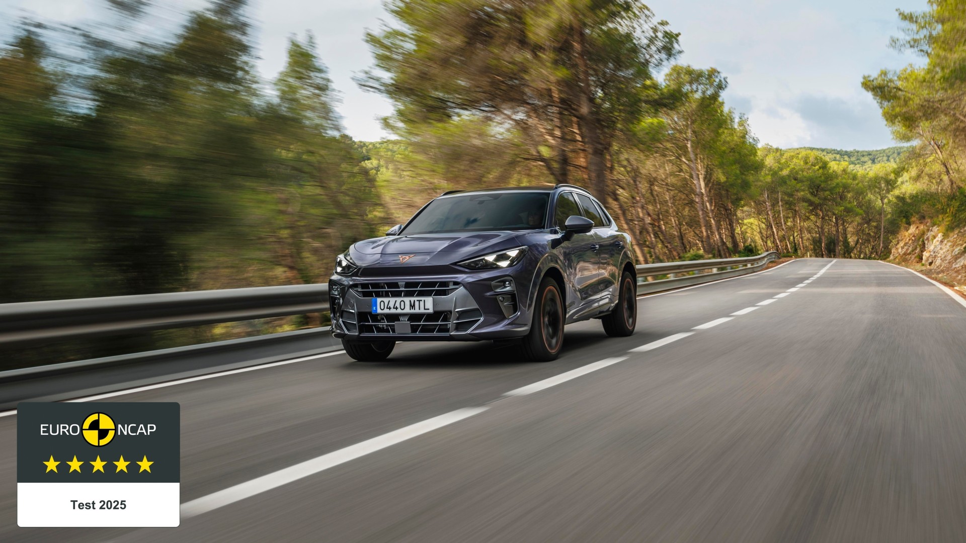 Cupra Terramar: Πέντε αστέρια στις δοκιμές πρόσκρουσης του Euro NCAP