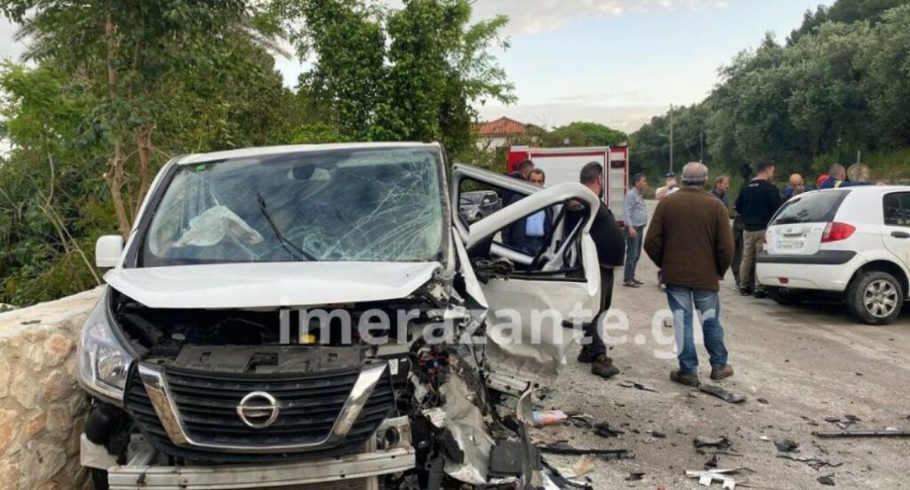 Θανατηφόρο τροχαίο στη Ζάκυνθο: ΙΧ συγκρούστηκε με βανάκι - Νεκρός ένας 79χρονος