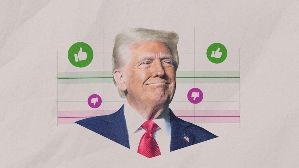 Ραγδαία πτώση στη δημοτικότητα του Τραμπ - «Πληρώνει» δασμούς και οικονομία