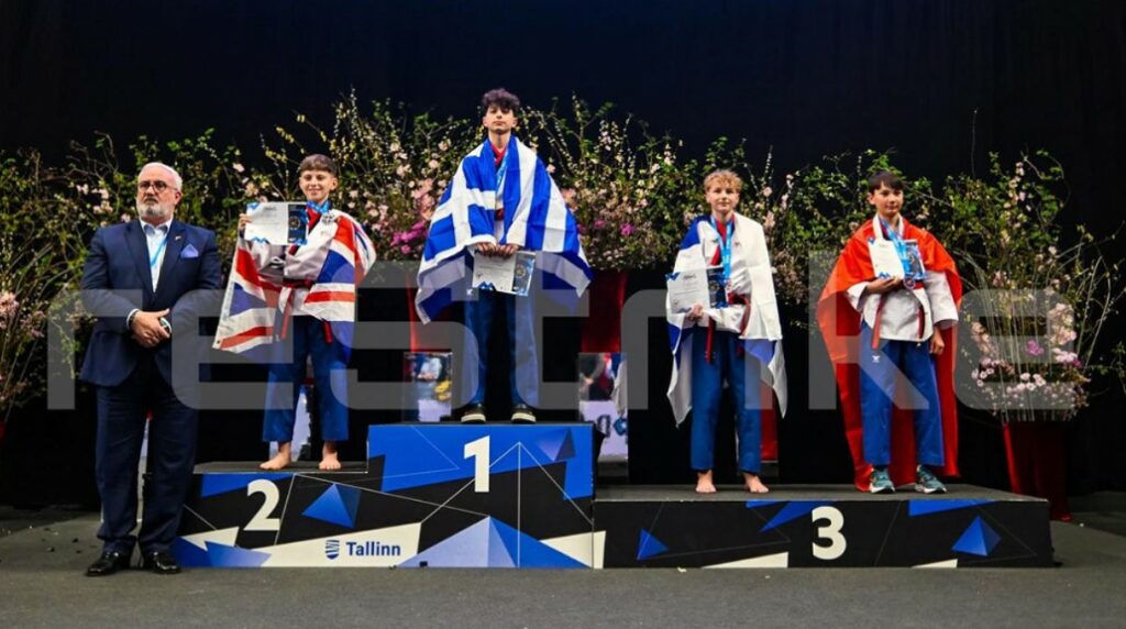 Πρωταθλητής Ευρώπης στο Poomsae Taekwondo, ο 13χρονος Νικόλας Καρακατσάνης