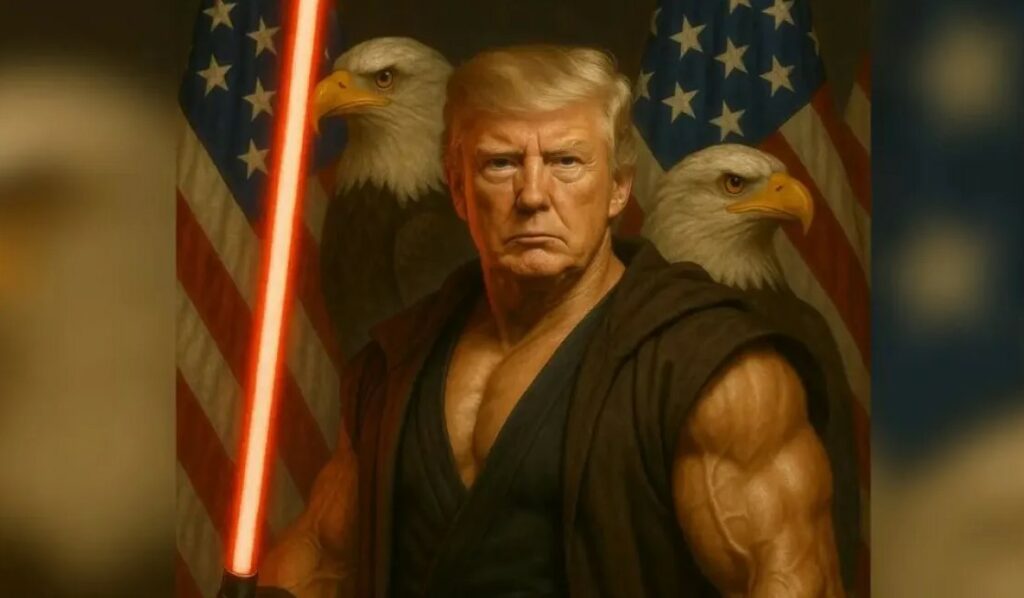 Ντόναλντ Τραμπ: Μετά από «Πάπας», έγινε ήρωας των Star Wars και επιτέθηκε στους «ακραίους τρελούς Αριστερούς»
