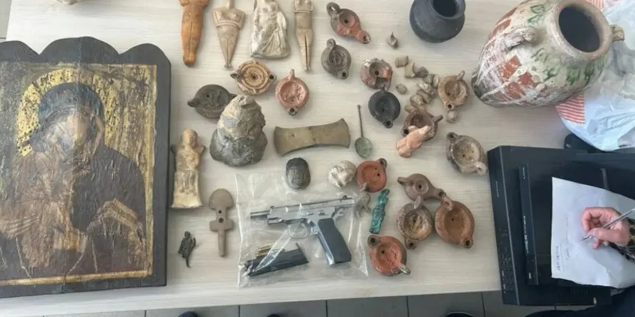 Ελεύθερα με περιοριστικούς όρους έξι άτομα για αρχαιοκαπηλία