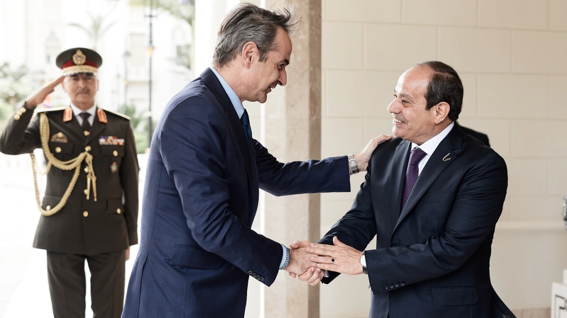 Με τον πρόεδρο της Αιγύπτου θα συναντηθεί αύριο ο Κυριάκος Μητσοτάκης