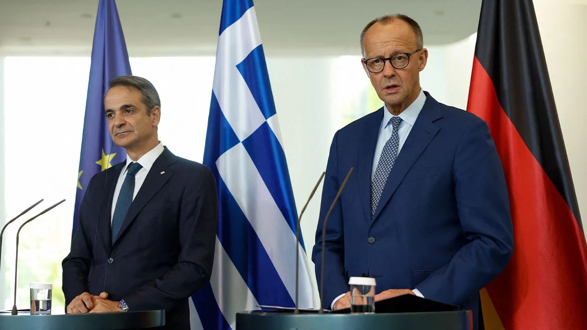 Κυριάκος Μητσοτάκης σε Μερτς από Βερολίνο: Η Ελλάδα ελκυστικός προορισμός για τις γερμανικές επενδύσεις