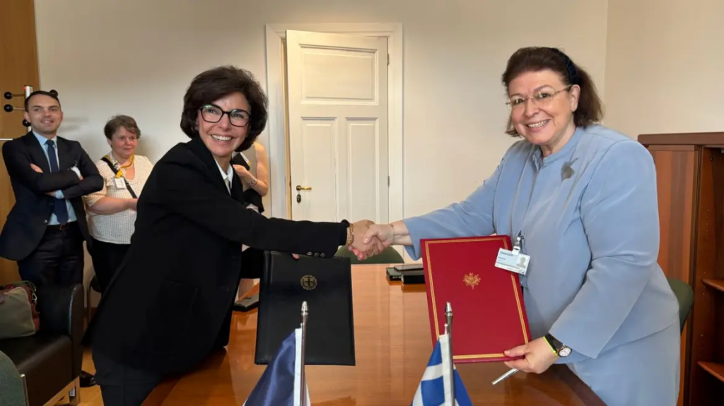 Μνημόνιο για την προστασία πολιτιστικής κληρονομιάς υπέγραψαν Γαλλία και Ελλάδα