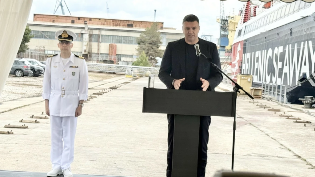 Επιτάχυνση διαγωνιστικών διαδικασιών για την ενίσχυση της ελληνικής ναυπηγικής βιομηχανίας ανακοίνωσε ο Βασίλης Κικίλιας