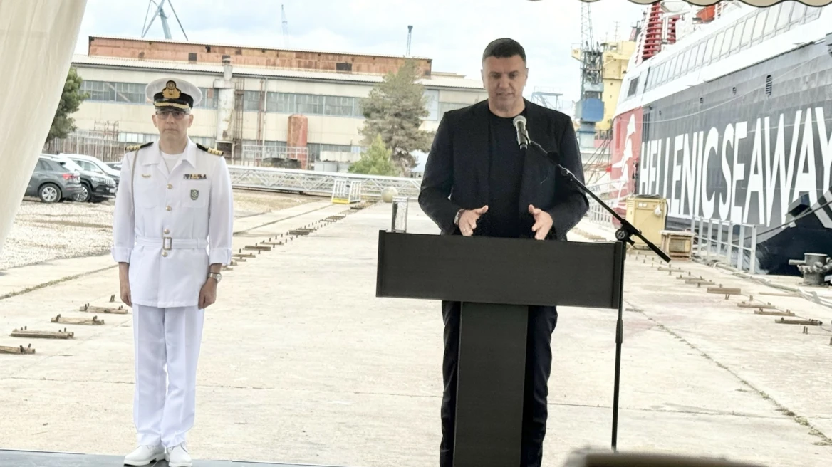 Επιτάχυνση διαγωνιστικών διαδικασιών για την ενίσχυση της ελληνικής ναυπηγικής βιομηχανίας ανακοίνωσε ο Βασίλης Κικίλιας