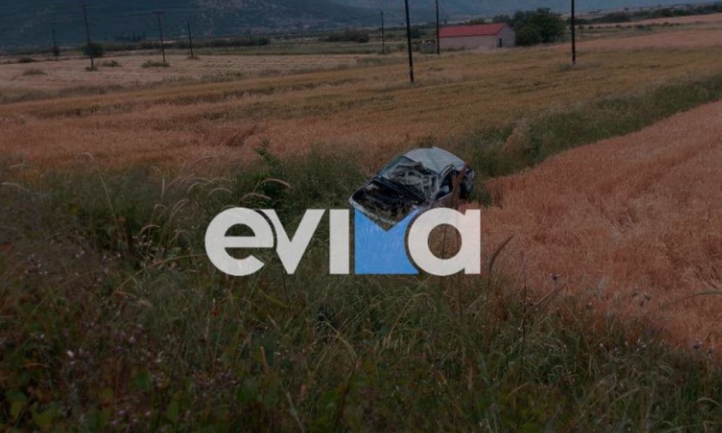 Εύβοια: 62χρονος νεκρός σε τροχαίο - Το αυτοκίνητό του κατέληξε σε χωράφι