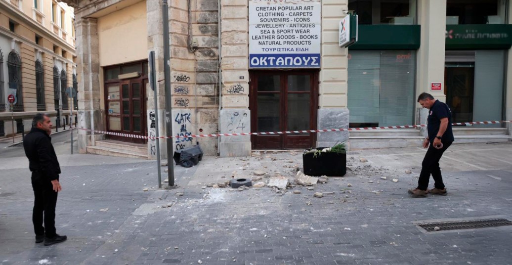 Σεισμός 6,1 Ρίχτερ ανοιχτά της Κρήτης: Οι πρώτες εικόνες - Συνεχείς έλεγχοι και περιπολίες στο νησί
