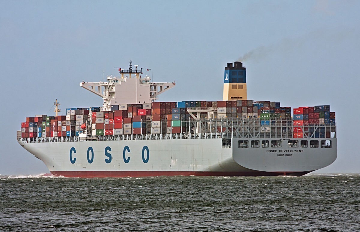 Cosco: Ενίσχυση της κίνησης containers στον Πειραιά κατά 5,1%