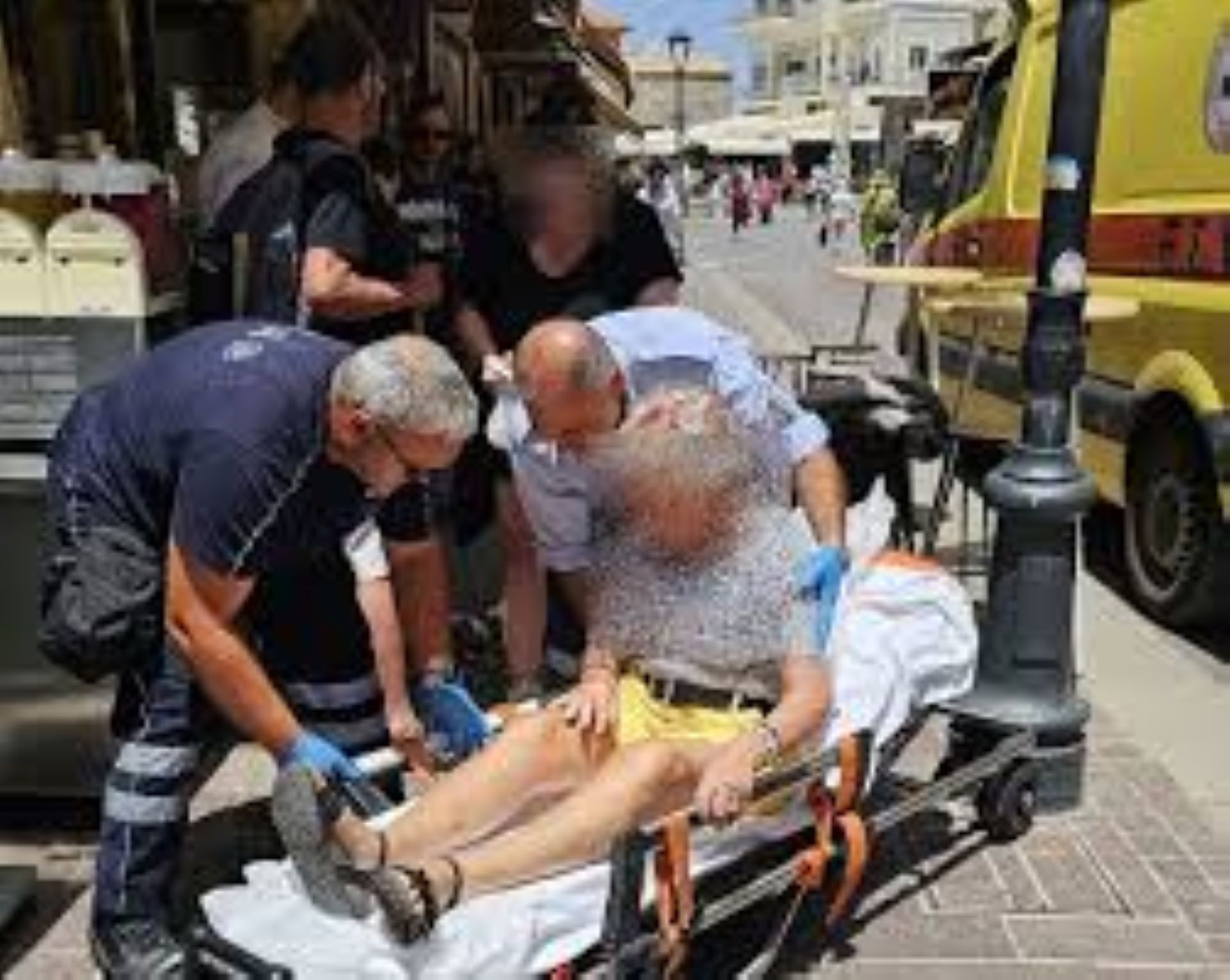 Πήλινη γλάστρα έπεσε πάνω σε τουρίστρια στα Χανιά, διακομίστηκε στο νοσοκομείο