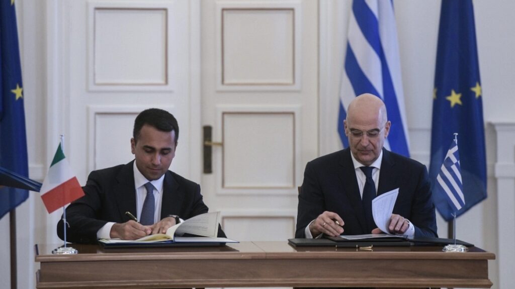 Νίκος Δένδιας: Πέρασαν 5 χρόνια από τη Συμφωνία για την οριοθέτηση της ΑΟΖ με την Ιταλία, μεγαλώσαμε την Ελλάδα
