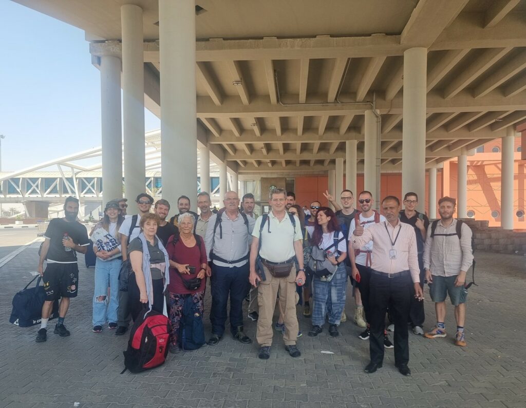 Ελέυθερη αφέθηκε η ελληνική αποστολή του March to Gaza η οποία ήταν αρχικά να απελαθεί από την Αίγυπτο