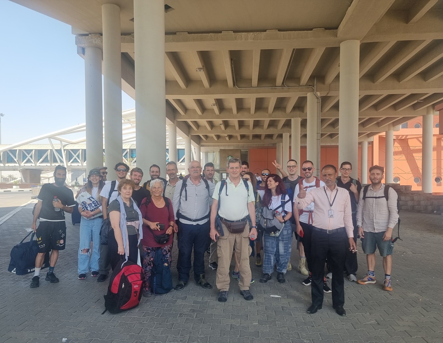 Ελέυθερη αφέθηκε η ελληνική αποστολή του March to Gaza η οποία ήταν αρχικά να απελαθεί από την Αίγυπτο