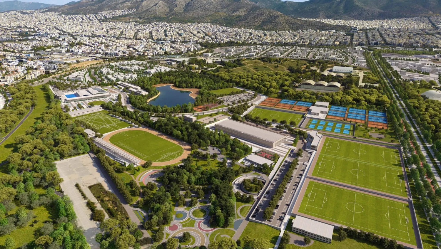 Lamda Development: Καταργούνται δύο αθλητικές εγκαταστάσεις εντός του Ελληνικού